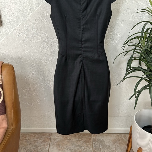 TED BAKER LONDON Women’s Gray Tailored Mini Dress Size 1 (US 2-4) EUC - Picture 5 of 17